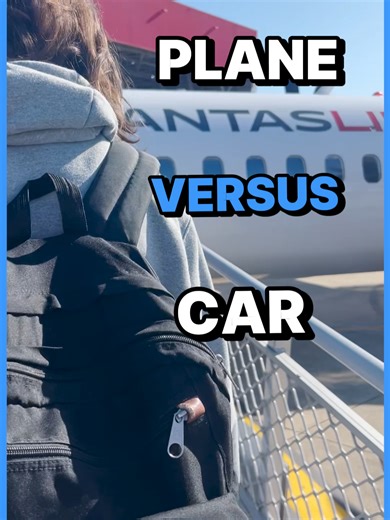 Can a car really be faster than a plane between two capital cities? 🤔 #drivecomau