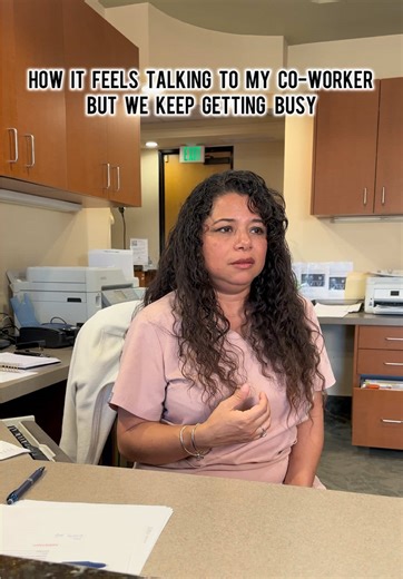 The Fun of Busy Chats with My Co-Worker at the Dental Office