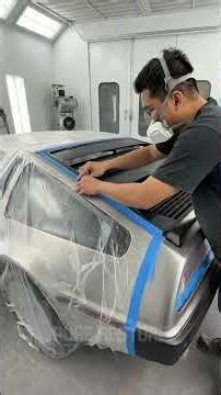 I Restored a TRASHED $1 DeLorean! 😱 (Satisfying) #Backtothefuture