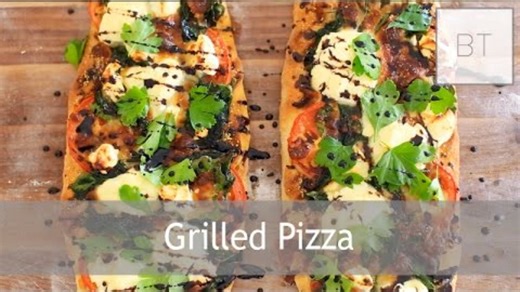 Grilled pizza | Byron Talbott