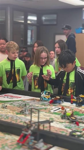 🤖 Pine Lane Elementary School turned into a full-on robotics arena! Students coded, tested, and fine-tuned their LEGO robots in real time during their first-ever in-house LEGO League competition — and the energy was off the charts. Focus, teamwork, big wins, and even bigger cheers. 💪 | Douglas County School District