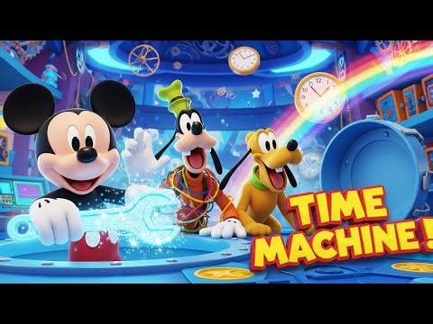 Mickey Mouse Clubhouse Time Machine Repair! 🛠️ Funny Cartoon for Kids & Toddlers 2026