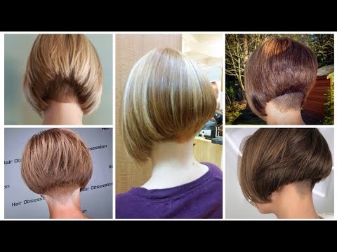 Much Impressively Nape Shaved Bob Haircuts for Womens 20025//