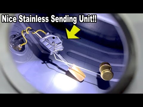 Ford Mustang II Fuel Tank Sending Unit Installation! Mustang II Gas Tank Sending Unit Installation