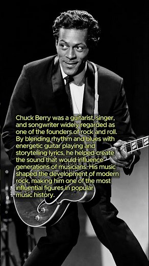 Chuck Berry (October 18, 1926 - March 18, 2017)