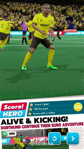 Perfect Level 148 - Score! Hero Gameplay Walkthrough #soccer #football #scorehero #tiktokgame #3star