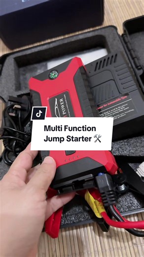 Multi-Function Jump Starter for Cars and Devices