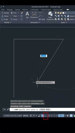 SHIFT KEY Applications #autocad #sabeercad #trimcommand #extendcommand #autocadtips #autocad2026