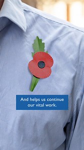 There are over 2 million Armed Forces veterans in the UK. Wearing a poppy shows you care and helps us continue our vital work | Royal British Legion