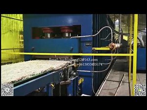 full automatic OSB (oriented strand board) production line installed in Russia