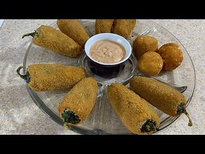 jalapeño peppers stuffed with cheese