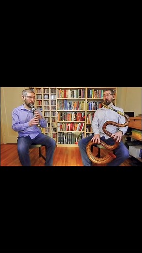 Mozart’s Duo for Two Horns No. 8, performed on Octavin and Serpent by David Wells #mozart #octavin #serpent #sacramento