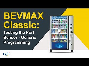 BevMAX Classic: Testing the Port Sensor - Generic Programming