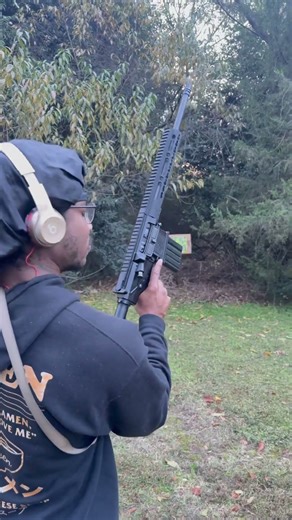 308 ain’t no joke 💀 #2astrong #airsoft #edc #308