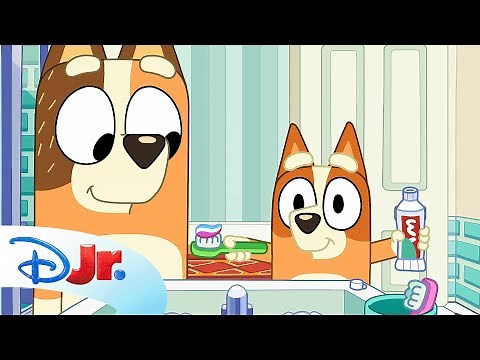 FULL BLUEY MINISODE | Robo Bingo | ‪@disneyjr‬