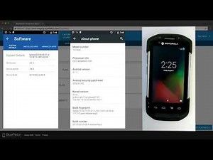 How to upgrade your Zebra Symbol Android Device