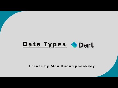 🔴LIVE Dart Programming Lesson | Data Types in Dart (int, double, String, bool) | Khmer + English