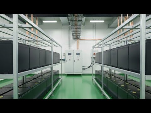 How a Grid Battery Room Is Built | Battery Bank Installation Step by Step