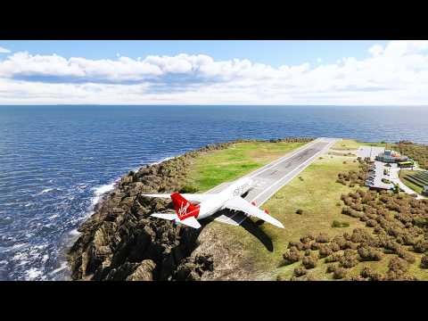 OMG! Virgin Atlantic 747 Takes Off from Saba’s Tiny Runway