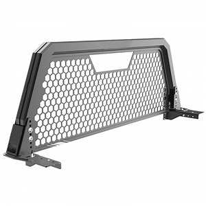 [Hot Item] Heavy Duty Steel Aluminum Truck Cab Protector Headache Rack with Mesh