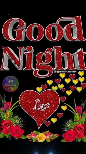 Good Night Love Messages with Animated Graphics