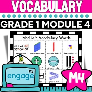 Grade 1 Module 4 Vocabulary Reference Guide | EngageNY Companion