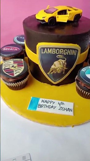 Lamborghini Cake | Epic Car Cake!
