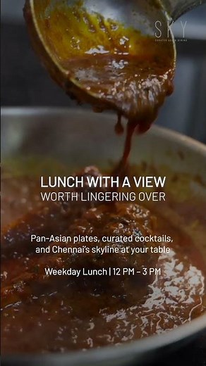 Lunch with a View | SKY at The Residency Towers Chennai