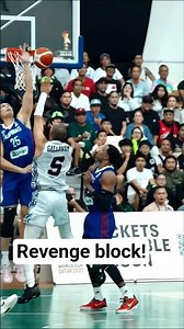 Revenge block! #basketball #clutch #highlights