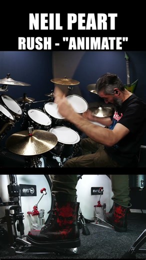 How to play “ANIMATE” drum intro, by RUSH. Neil Peart.