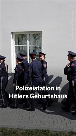 Polizeiwache in Hitlers Geburtshaus eröffnet