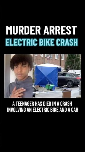 Murder Arrest After Teen Dies in Electric Bike Crash