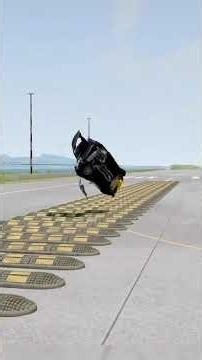 Cars vs 67 MASSIVE Speedbumps #beamng #crash #crashtest #cars #beamngdrive