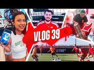 ON FAIT UN FOOT SUR LES TOITS DE PARIS (c'est le dernier vlog 😭) | VLOG #39