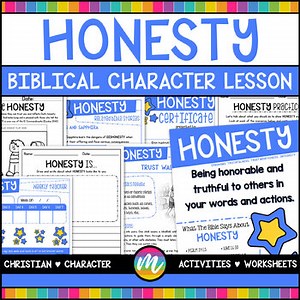 Honesty Bible Lesson | Biblical Character Education | Christian Character