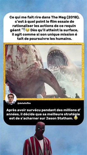 Il Ignore l’Océan Entier… Pour Chasser Jason Statham 🦈😂 | The Meg (2018)