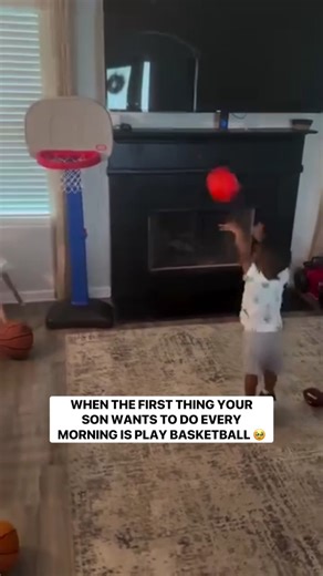 Best way to start your day! 🏀 (Via m_atkins_living/IG, manuel_atkins_m3/IG) | NBA