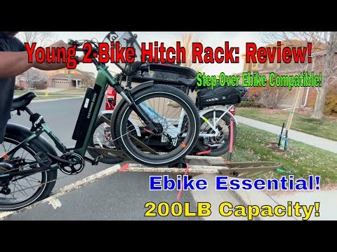 Young Two E-bike Hitch Rack W/Ramp! #assembly #productreview #discountcode #ebikereviews #frugalbuys