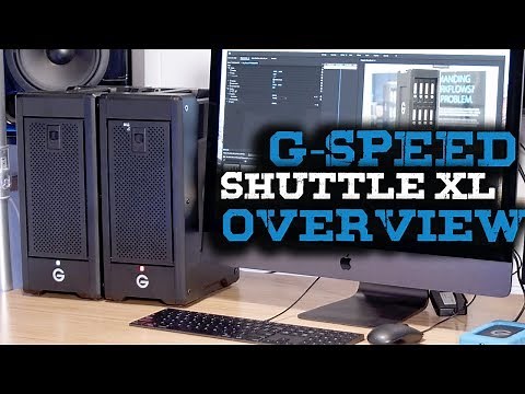 G-Tech G-Speed Shuttle XL Thunderbolt 3 Overview