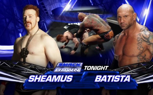 Friday Night SmackDown #765 2014.04.15 Batista vs. Sheamus