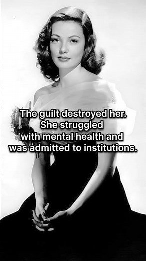 The Secret Tragedy of Gene Tierney: Hollywood’s Most Heartbreaking Story 💔 #history #whatsthat