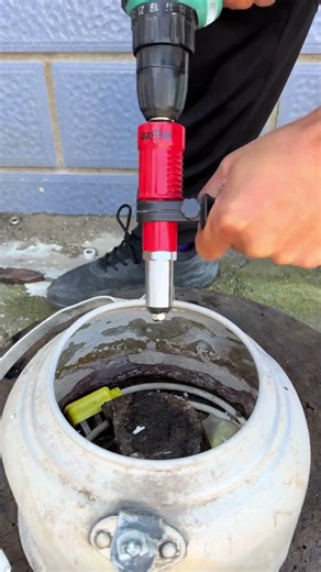 Electric drill to rivet gun adapter Tools Good Tools For Recommendations #shortsfeed
