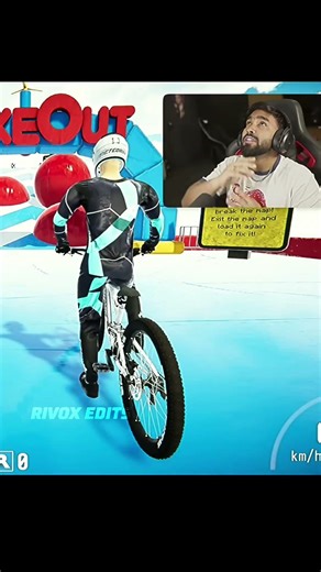 Techno Gamerz Fall from Bike 🤣😅#ujjwal​​​ #technogamerz​​​