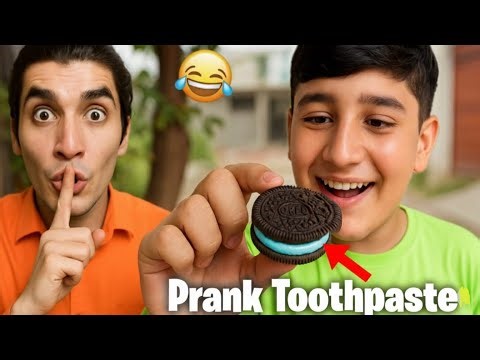 Toothpaste Prank with little brother gone extremely wrong 😰||vlog||Habibi