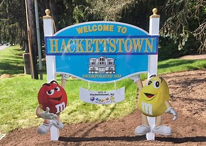 M&M's now greet visitors to N.J. town where they're made