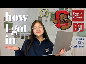 stats that got me into the ivy league (tips + my application)
