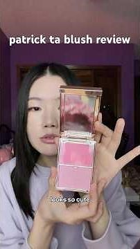 patrick ta Just Enough blush review