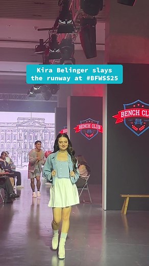Kira Belinger Brillando en BENCH Fashion Week 2025