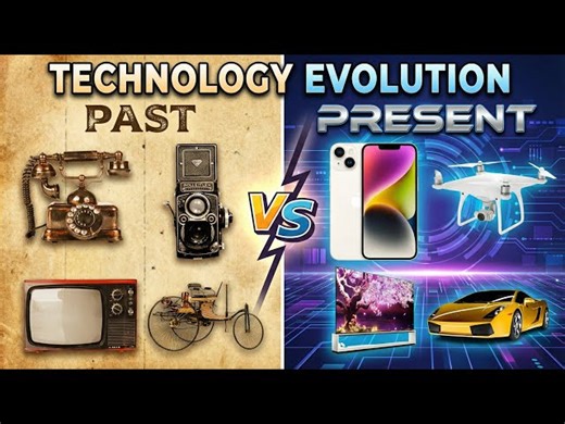 Technology Then & Now - Used To & Would