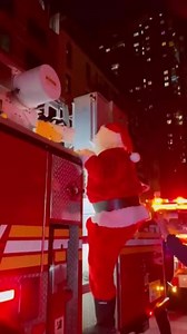 FDNY, NYPD, and Santa Deliver Gifts to Children Battling Serious Illnesses